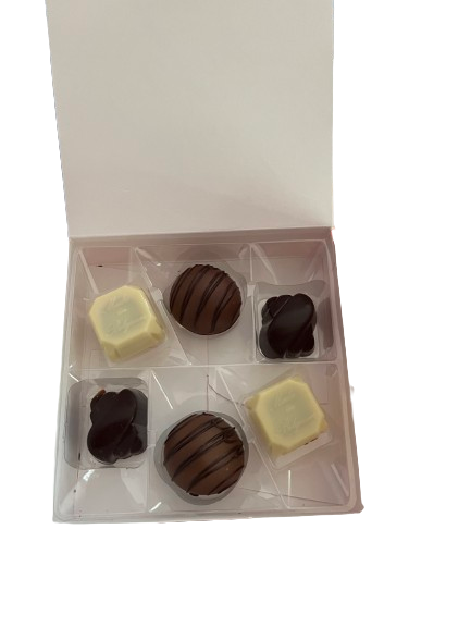 6 Piece Box of Chocolate