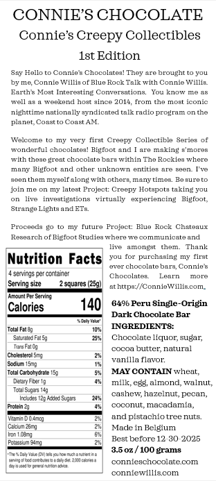 Connie's Chocolate Bigfoot Bar