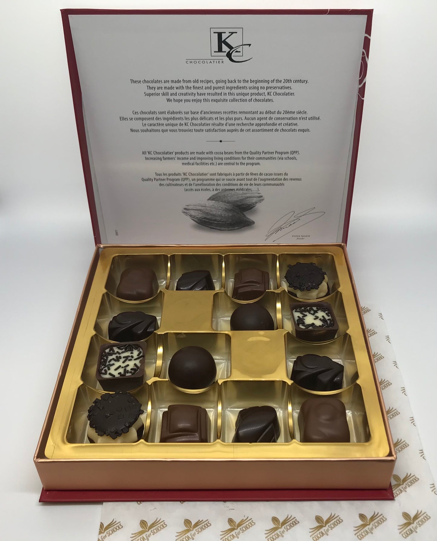 14 piece KC Chocolatier Icon Box