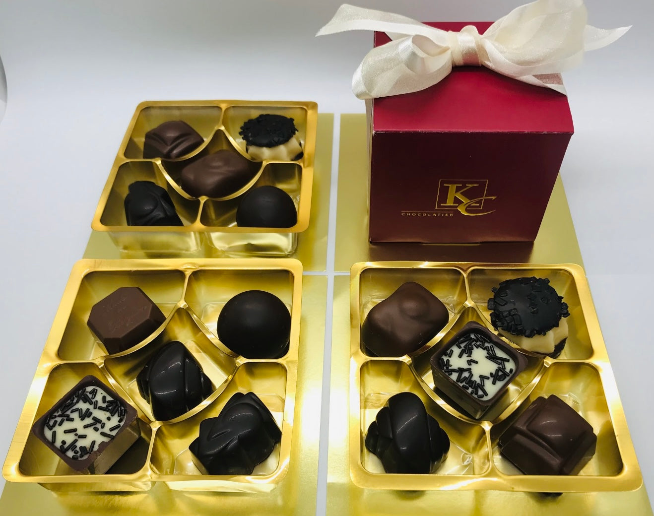 15 piece KC Chocolatier Ballotin Box