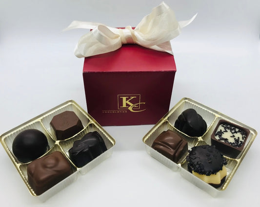 8 piece KC Chocolatier Ballotin Box