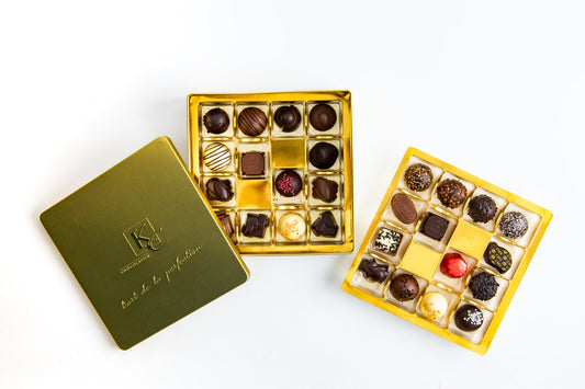 28 Piece KC Chocolatier Gold Tin
